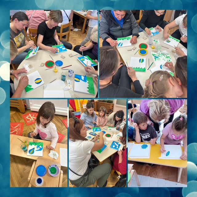 Majčin dan obilježen uz kreativnu radionicu “Paint and Juice”