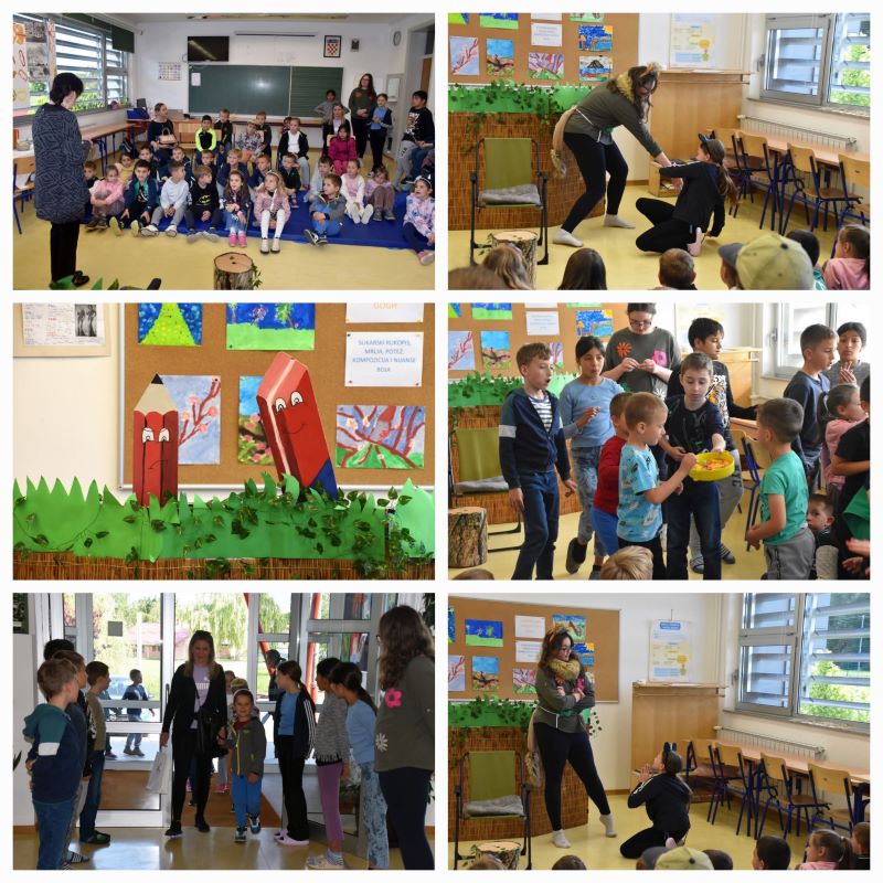 Mali vrtićanci u velikom školskom svijetu