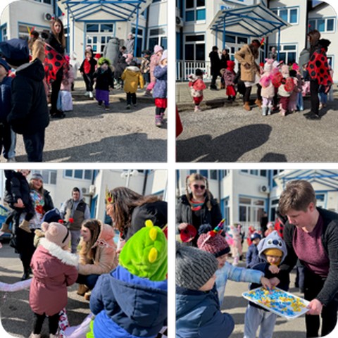 Fašnička povorka – mali maškarani, velika hrabrost