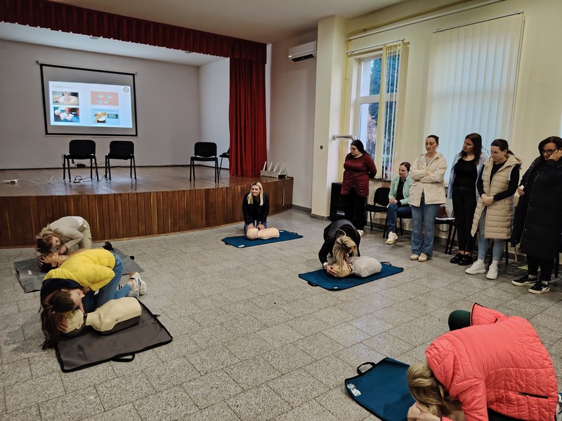 Predavanje i radionica iz područja prve pomoći